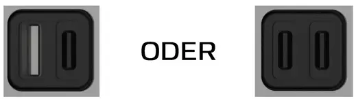 USB a und USB c für Ladeschränke oder Spinde