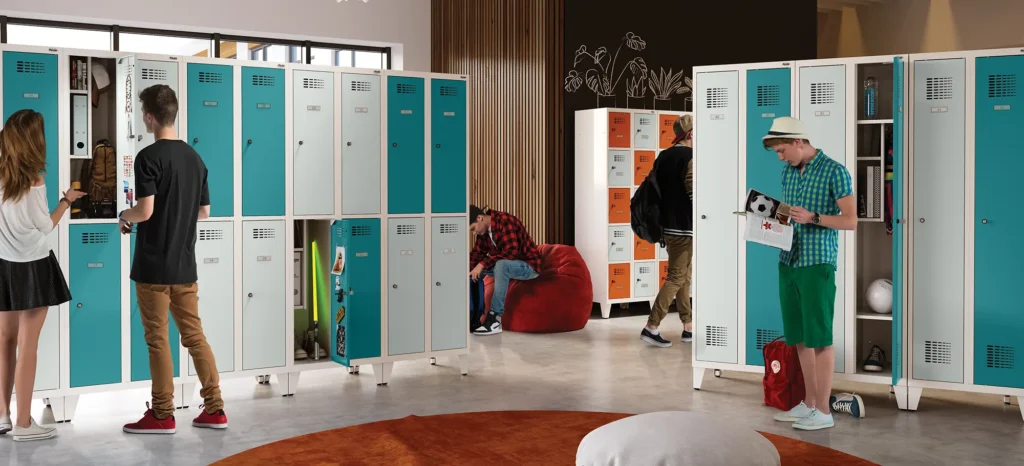 Schulspinde - Metallschränke für Schulen, Grundschulen und Kitas